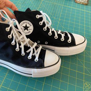 Converse Platform Chuck Taylors Black